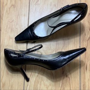 Ann Taylor Black Heels Size 7M